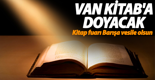 Vanlılar kitaba doyacak! - Van Haber