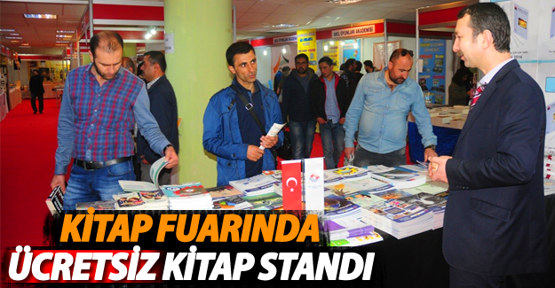 Van 2. Kitap fuarında ücretsiz kitap standı - Van Haber
