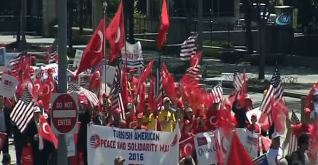 Washington’da Türk yürüyüşü