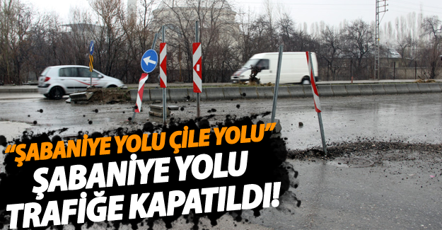Şabaniye yolu tekrar trafiğe kapandı - Van Haber