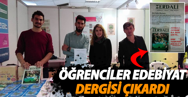 Öğrenciler edebiyat dergisi çıkardı - Van Haber