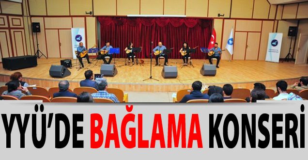 Yüzüncü Yıl Üniversitesi'nde Bağlama Konseri
