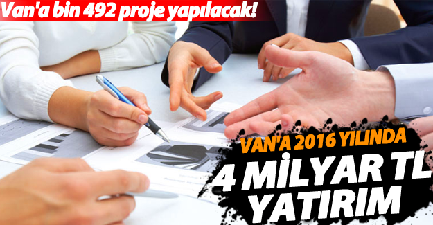 Van'a 2016 yılında 4 milyon TL yatırım - Van Haber