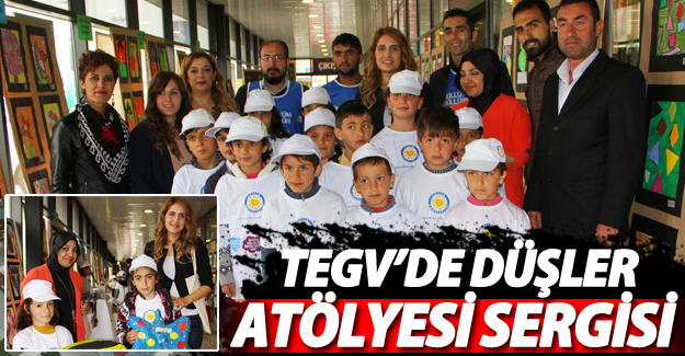 Türkiye Eğitim Gönüllüleri Vakfı'nda düşler atölyesi sergisi - Van Haber