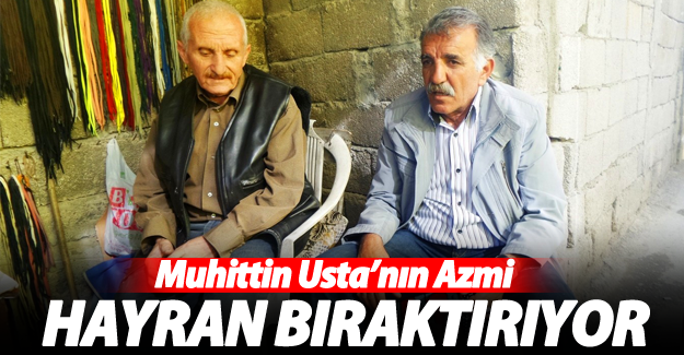 Muhittin Usta'nın azmi herkesi kendine hayran bıraktırıyor - Van Haber