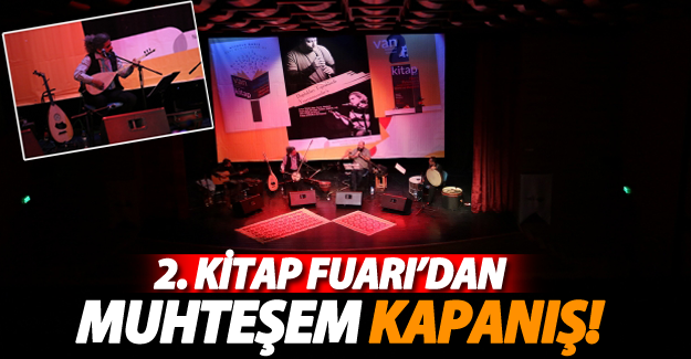 Van 2.Kitap fuarı kapılarını muhteşem konserle kapattı - Van Haber
