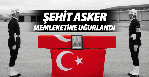 Hakkari'de şehit olan asker Van'dan memleketine uğurlandı - Van Haber
